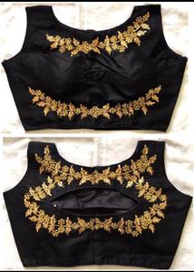 Designer Party Wear Long Sleeve or Sleeve Attached Insides Lace Border Embroidered and Stone Work Plus Size and All Colors Surat Garment - Product Image 3