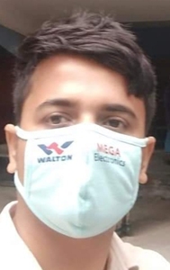 Mascarilla facial de algodón de 3 capas, máscara facial de moda, colección de tela de algodón - Product Image 4