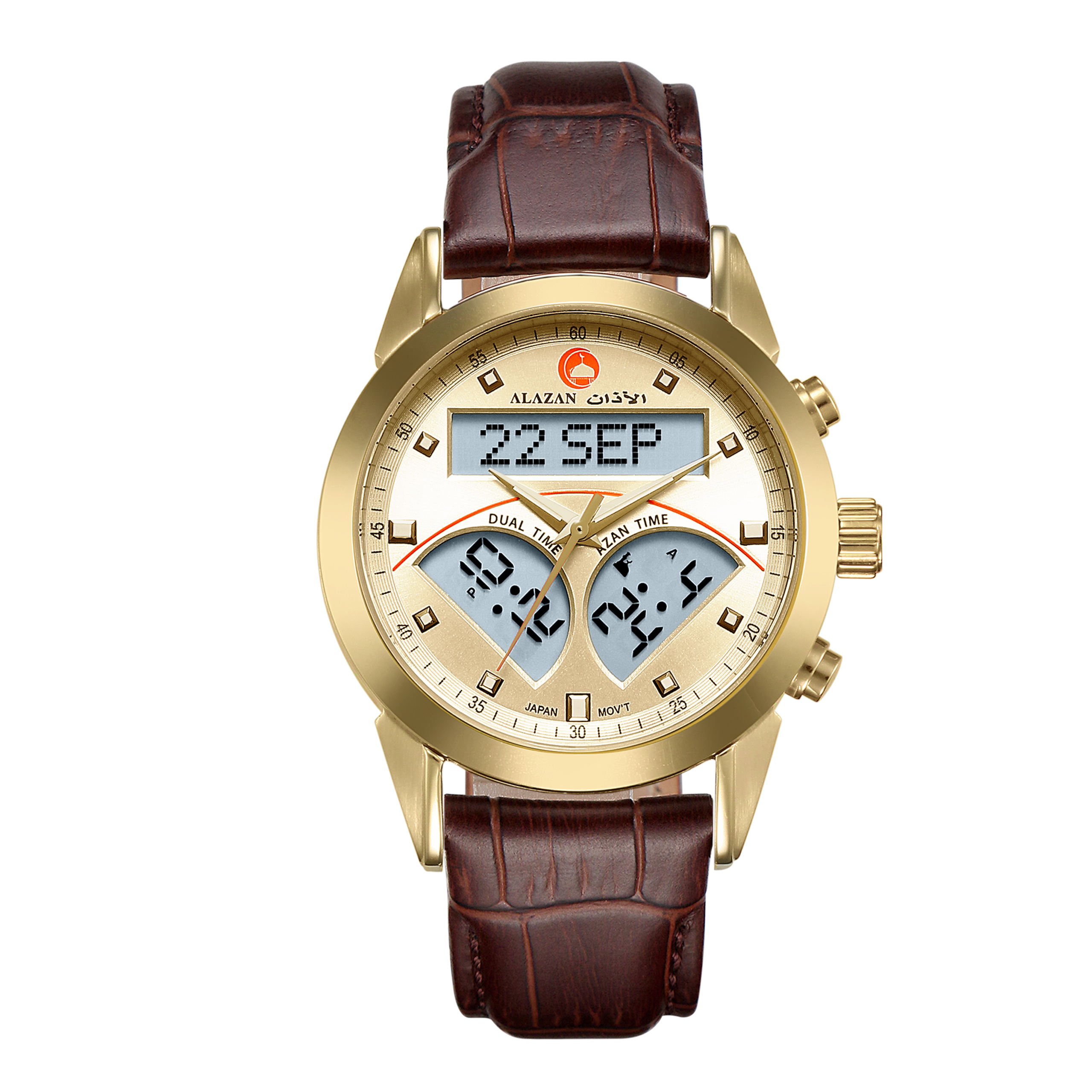 All golden&Leather white