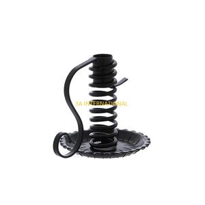 เชิงเทียนตกแต่งงานเลี้ยงอาหารค่ำที่วางเทียนสปริงเคลือบด้วยผงสีดำดีไซน์ทำด้วยมือสำหรับบ้านและโรงแรม - Product Image 1