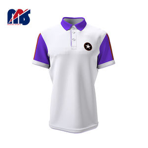 Polo con etiqueta de golf para hombre liso de alta calidad con diseño personalizado al por mayor para hombre deportivo, camisa informal con cuello abotonado bordado - Product Image 4