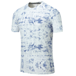 T-shirts pour hommes personnalisés de dernière génération avec impression numérique intégrale, broderie de logo, t-shirts longs unis - Product Image 6