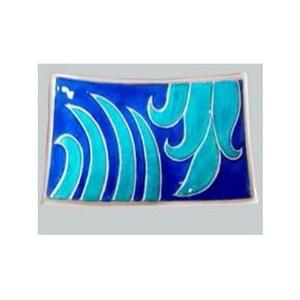 Plateau imprimé en émail Chip & Dip unique Fantaisie Élégant Personnalisé Moderne Élégant Fait à la main pour la cuisine - Product Image 4