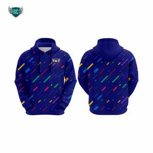 เสื้อฮู้ดผู้ชายยาวคอปกยาวผ้าฟลีซ100% ผ้าโพลีเอสเตอร์พิมพ์ลายสีพื้นเสื้อ6XL XS - Product Image 4