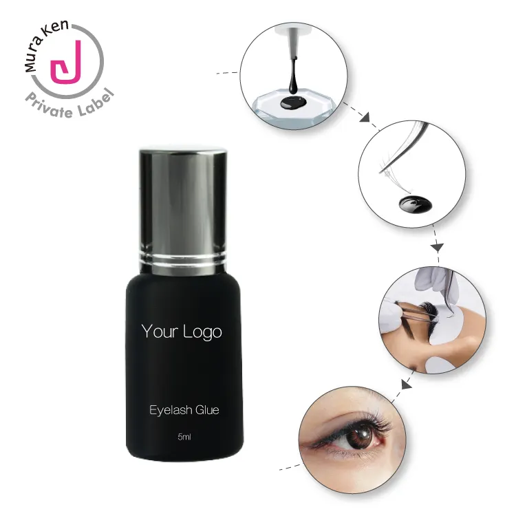 Best Retention Eyelash Extension Glue Water Proof Eyelash Adhesive