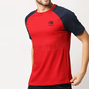 Pakistan Manufactured Knitted Cotton/Polyester Men's Casual T-Shirt with Custom Logo Breathable & Quick Dry - Product Image 1