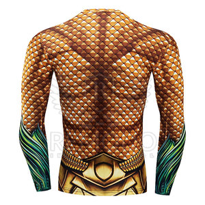 Camiseta de Compresión Rash Guard para Hombre, Talla Grande, Manga Larga, Personalizable, Secado Rápido, Ropa Deportiva, Moda MMA, para Toda Temporada - Product Image 2