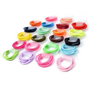 Bandes de <span class=keywords><strong>cheveux</strong></span> élastiques de haute qualité, support pour queue de cheval épaisse et bouclée, sans douleur et sans <span class=keywords><strong>casse</strong></span> - Product Image 5