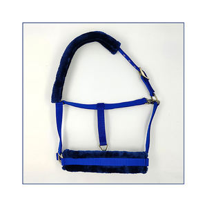 Nouveau Premium Qualité Bleu Noir Cheval Halters Durable PP Cuir Nylon PVC Western Style Corde Halter Direct Fabricant Exportateur - Product Image 3