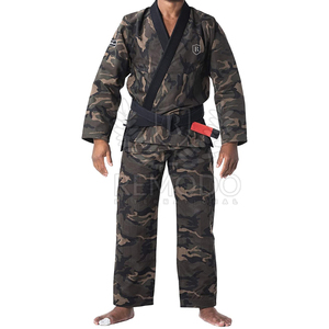 Kimono de Jiu-Jitsu BJJ personnalisé en gros avec logo pour l'entraînement, uniforme pour hommes en polyester/coton toutes saisons - Product Image 1