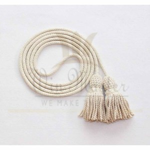 Cordón de tubo con borlas para uniformes de oficiales, cordón de calidad al por mayor con borlas - Product Image 4
