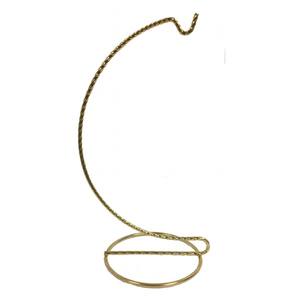 Soporte de exhibición de Navidad con acabado dorado de forma única de Metal de hierro, soporte de exhibición de la más alta calidad de Venta caliente de estilo elegante - Product Image 1