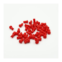 Goupille de protection pour Extension de cils, produit de protection pour la colle rouge parfaite, fabriqué en corée, petite Machine, 100 pièces
