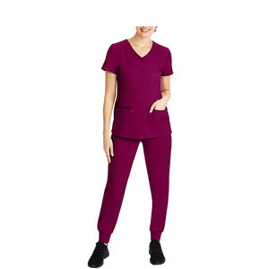 Uniformes de manga larga personalizados para mujeres, uniformes de enfermería, chaqueta médica, uniforme de Hospital - Product Image 3