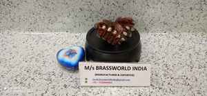 Urna funeraria de aluminio con forma de corazón y mariposa, suministros funerarios, BRASSWORLD, INDIA - Product Image 5