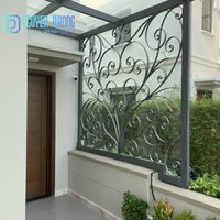 Mejor Oferta en Stock: Paneles de Puerta y Rejas de Hierro Forjado Ecológicos, Duraderos y de Alta Estética con Acabado en Polvo 3D