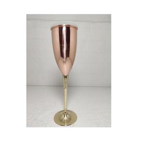 Copas de cobre de lujo para boda, copas de vino bañadas en cobre - Product Image 1