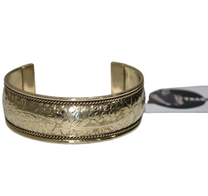 Groom Brass <b>Cuff</b> Bangle <b>Bracelet</b> Cufflinks or Cufflink <b>Fashion</b> Jewelry for Women to Wear at Party and Events Tradnary - Product Image 1