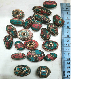 Custom Made Tibetan <b>Beads</b> in <b>Assorted</b> Colors Suitable for Jewelry Designer and <b>Bead</b> Stores - Product Image 5
