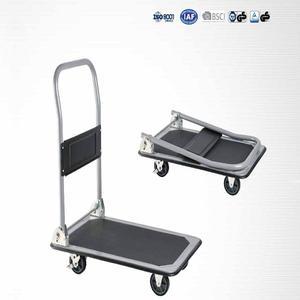 עגלת פלטפורמה מתקפלת עם ארבעה גלגלים מגומי מלא במשקל 12 ק\\\"ג, מתוצרת מפעל וייטנאמי, עם מבנה פלדה וגומי לשימוש עם כלים - Product Image 5