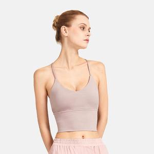 Custom Fitness Yoga Wear Private logo Label one shoulder Yoga Bra Women Sports Bra top - Product Image 3