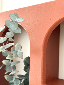 Bohemian Mediterranean Athmospher Assoss Decorative Wood Stone <strong>Shelf</strong> - Product Image 5