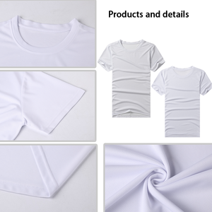 Wholesale Custom logo Printing Men's T-Shirts high quality Cotton <b>polyester</b> Blank T Shirt Breathable unisex <b>tshirt</b> - Product Image 6