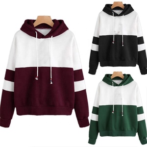 Sudadera con capucha para mujer conjunto de 2 piezas de algodón para mujer, SUDADERA CON CAPUCHA CLÁSICA DE MUJER coreana - Product Image 3