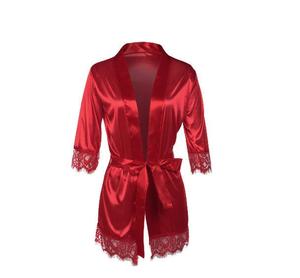 Camisones Elegantes y Sensuales para Mujer, 100% Seda Satén, Transpirables, de Secado Rápido, con Cuello en V, Sin Mangas, con Cierre de Cremallera, Ropa de Dormir para Primavera y Verano - Product Image 2