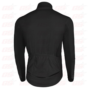 Chaqueta fluorescente de Ciclismo de manga larga para hombre, chaqueta de carrera - Product Image 4