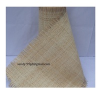 Rouleaux de tapis en rotin de 90 cm x 15 m - Matériel en polyester - Sangle tissée - Rotin (Sandy Whatsapp84587176063)