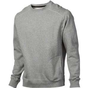 Safety Green and <b>Orange</b> Crew Neck <b>Sweatshirts</b> - <b>Sweatshirts</b> Bella Canvas <b>Men's</b> 3901 - Product Image 2