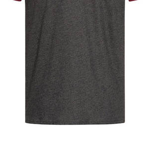 เสื้อยืดผ้าฝ้าย100% สำหรับผู้ชายกำหนดเองผ้าถักแขนสั้นสีน้ำตาลแดงเทาแห้งเร็วและยาวกลางแจ้งลำลอง - Product Image 6