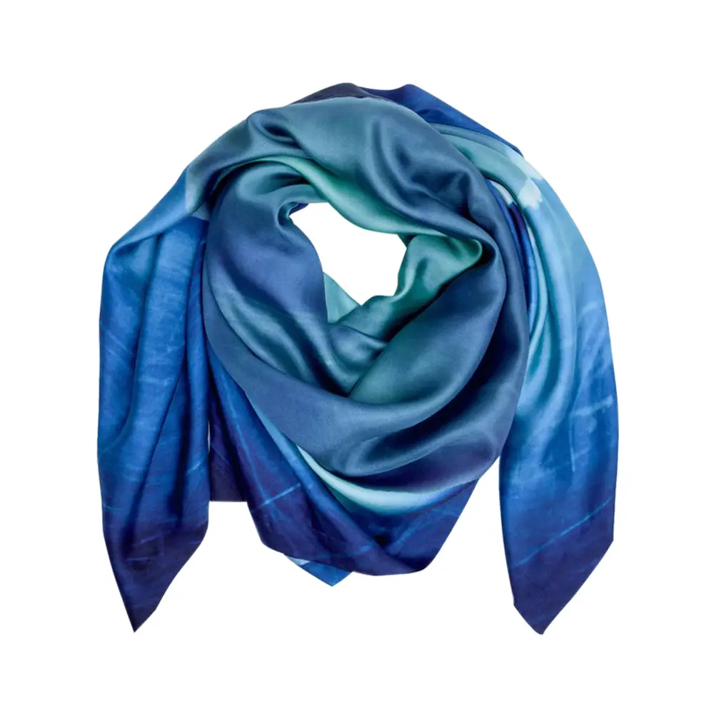 Bufandas de seda con logotipo personalizado para mujer, pañuelos de diseño Vintage a la moda, a granel, novedad de 2021, de diseñador, Primavera, 2020