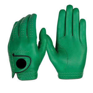 Nouveaux gants de golf unisexes pour la main gauche avec paume en cuir Cabretta, toucher doux et confortable - Product Image 1