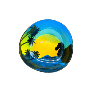 Cuencos de coco lacados hechos a mano Artesanía ecológica pulida vietnamita tradicional para uso decorativo - Product Image 5