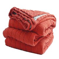 Juego de Ropa de Cama de Algodón 100% de Alta Calidad, con Fundas de Almohada Personalizadas, Edredón para las Cuatro Estaciones, Hecho a Mano, Color Personalizado
