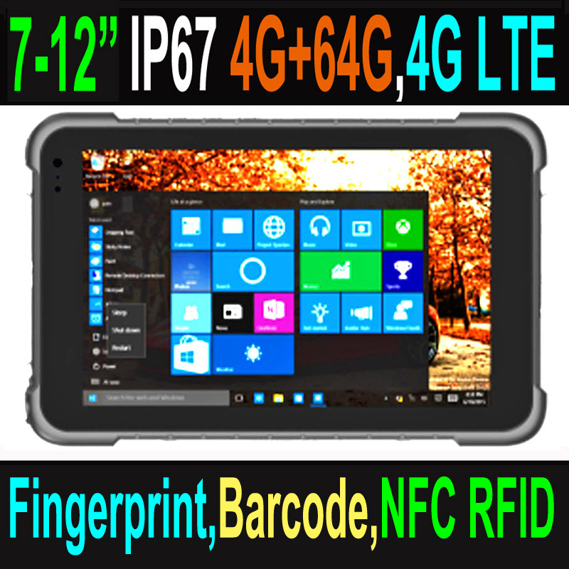 Самый дешевый Factory 8inch Windows 10 ЗАЩИЩЕННЫЙ ПЛАНШЕТ и mini pc windows 10 с IP67 NFC защищенный планшетный компьютер