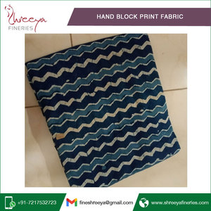 ผ้าคอตตอนพิมพ์ลายสไตล์อินเดียเนื้อผ้าคอตตอน100% - Product Image 5