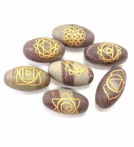 Usui เรกินาร์มาดาพระศิวะลิงมะฮวงจุ้ยเรกิสัญลักษณ์ชุดหินธรรมชาติHealing Usuiคริสตัลเรกิอัญมณีขายส่ง - Product Image 1