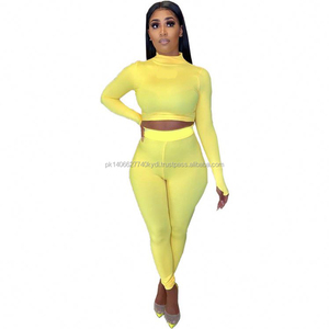 Conjunto Deportivo de Dos Piezas de Forro Polar para Mujer, Estilo Casual de Invierno, Largo hasta el Tobillo, Alta Calidad, Logotipo Personalizable, Color Personalizable, Poliéster Ecológico - Product Image 5