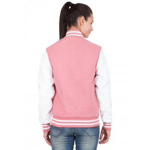 Wholesale Women Varsity <b>Jackets</b> Embroidered & Chenille <b>Patch</b> Options - Product Image 3