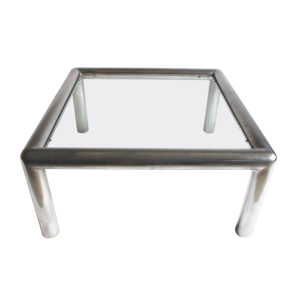 Table luxueuse unique en métal Table d'appoint de fantaisie de qualité supérieure faite à la main en gros Table centrale finie en or rose - Product Image 3