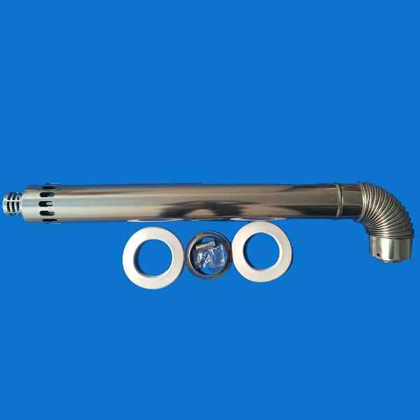 60/100 Mm Stainless Steel Chimney Flue Kit for Gas Boilers