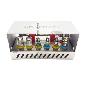 Jeu de tournevis pour implants dentaires, 7 pièces, clé à cliquet, tournevis pour implants dentaires, CE, PK, vente en gros, instruments dentaires personnalisés - Product Image 4