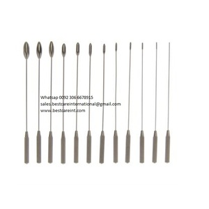 Ensemble de dilatateurs vasculaires Debakey 12 pièces malléables en acier inoxydable de haute qualité - Product Image 4