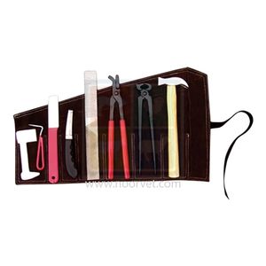 Kit complet d'outils d'instruments vétérinaires pour chevaux de qualité professionnelle, 8 pièces - Product Image 1