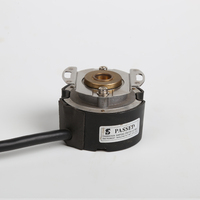 Encodeur rotatif optique Sf PKD48 48 mm de diamètre extérieur, 8 pôles, arbre creux conique de 9 mm, 2500ppr avec montage par accouplement