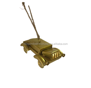 LUXURY DESIGN METAL GOLDEN MINIATURE <b>CAR</b> CHRISTMAS <b>TREE</b> DECORATION HANGING ORNAMENT CHRISTMAS ARTWARE HOME DECOR - Product Image 6