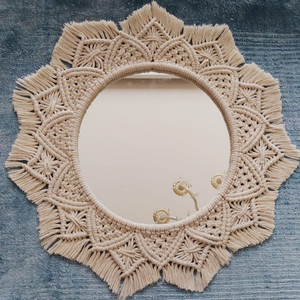 Handmade Happiness Macrame <b>Mirror</b> - Product Image 1